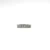Alliansring, 14k vitguld, 2,4c diamant - Bild 5