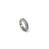 Alliansring, 14k vitguld, 2,4c diamant - Bild 7