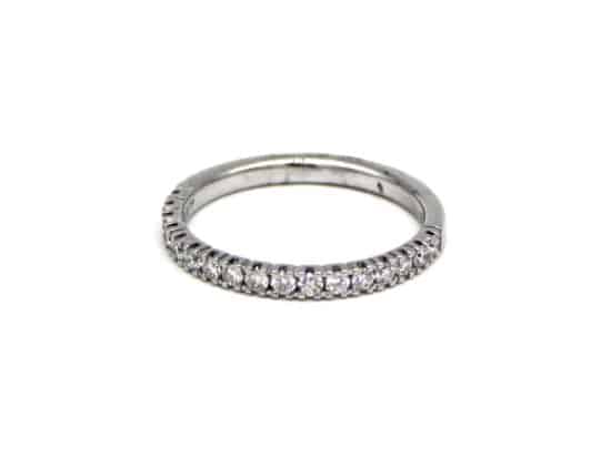 Ring, 18k vitguld, 0,35c diamant