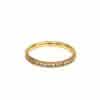 Ring, 18k guld, 0,20c diamant