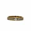 Ring, guld 18k, ca 0,1 carat diamant - Bild 2
